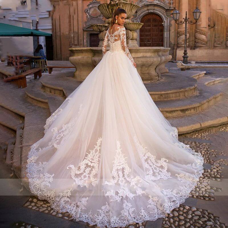 Sexy Sweetheart Lace Mermaid Wedding Dress with Detachable