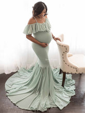 Load image into Gallery viewer, Mermaid Maternity Dress For Photo Shoot