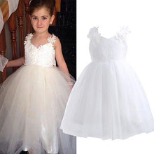 Load image into Gallery viewer, Formal Lace Baby Princess Flower Girl Kid Dress Bridal Party Dresses Girl Dress - A Thrifty Bride Shop