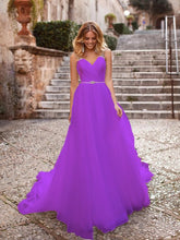 Load image into Gallery viewer, The Sales Rack-Luxury Bride Dress With Beading And Tulle A-line V-neck