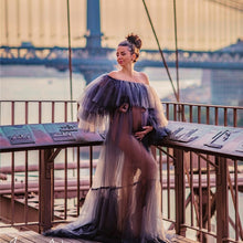 Load image into Gallery viewer, Illusion Tulle Maternity Kimono (Photo Shoot)