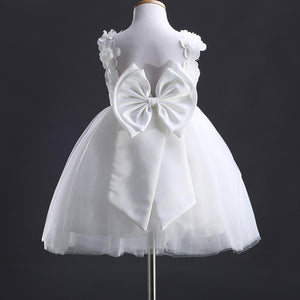 Fashionable Flower Girl Princess  Tutu & Bow Dress Free Shipping - A Thrifty Bride Shop