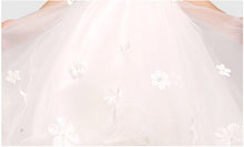 Load image into Gallery viewer, Glitz Spaghetti Straps Princess Flower Girl/Pageant Dress With Long Train - A Thrifty Bride Shop